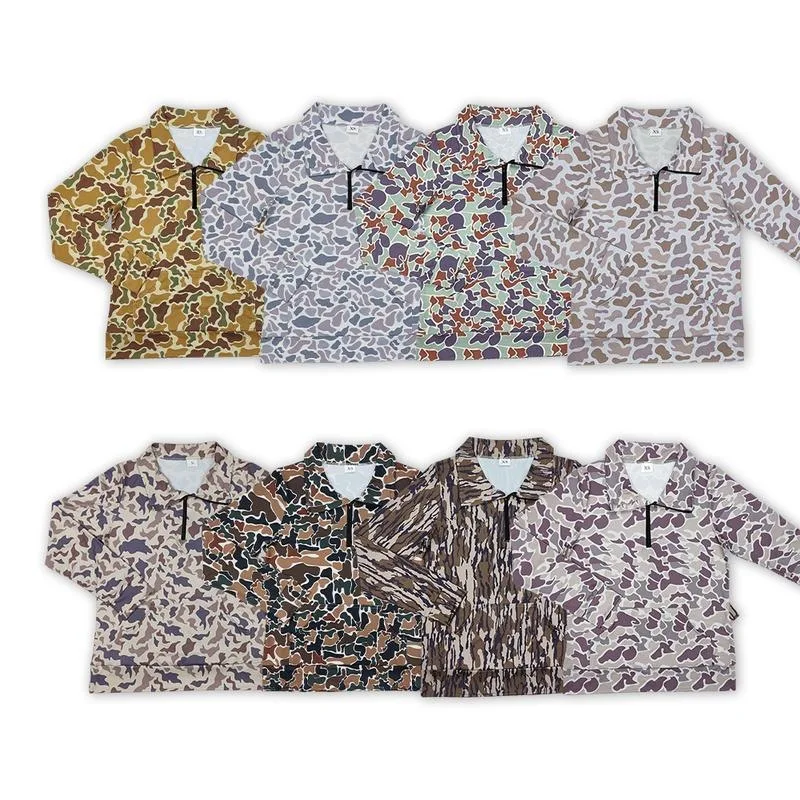 

Men's Camouflage Pullover Hoodie Easy to Wear off the Shoulder Animal Patterned Sweatshirt Unisex Spring Summer Autumn Wear