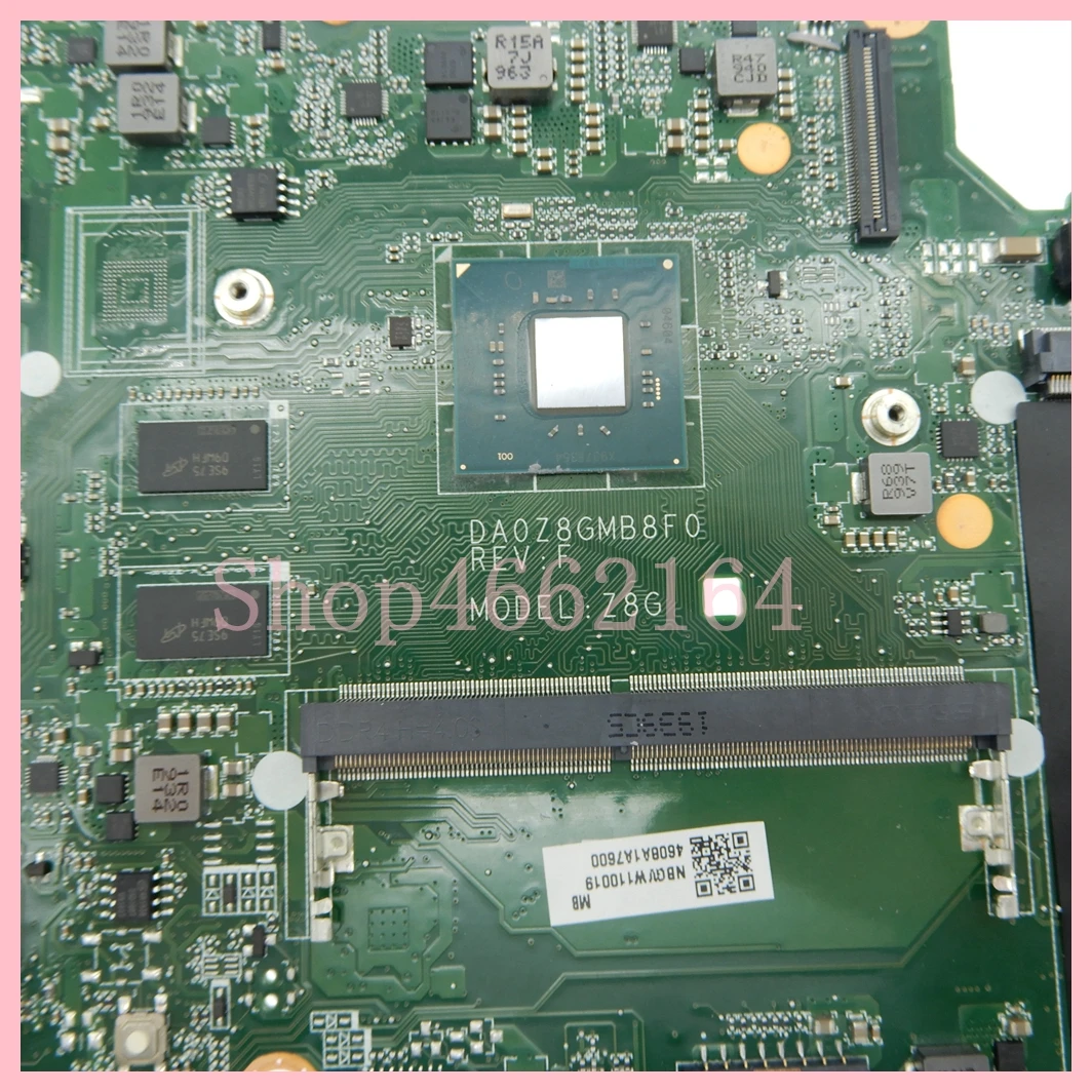 Mainn4000 CPU 0GB/4GB-RAM Notebook Mainboard UNTUK ACER Aspire A315-32 Laptop Motherboard 100% diuji OK