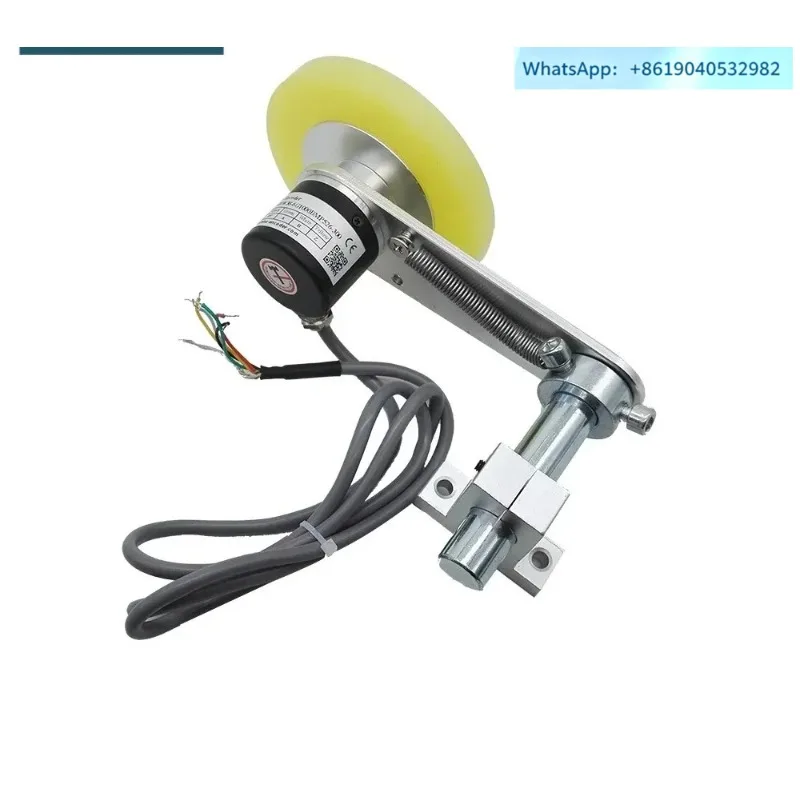 Outer size 38mm 1024ppr Wear-resistant silicone wheels rotary encoder for measuring