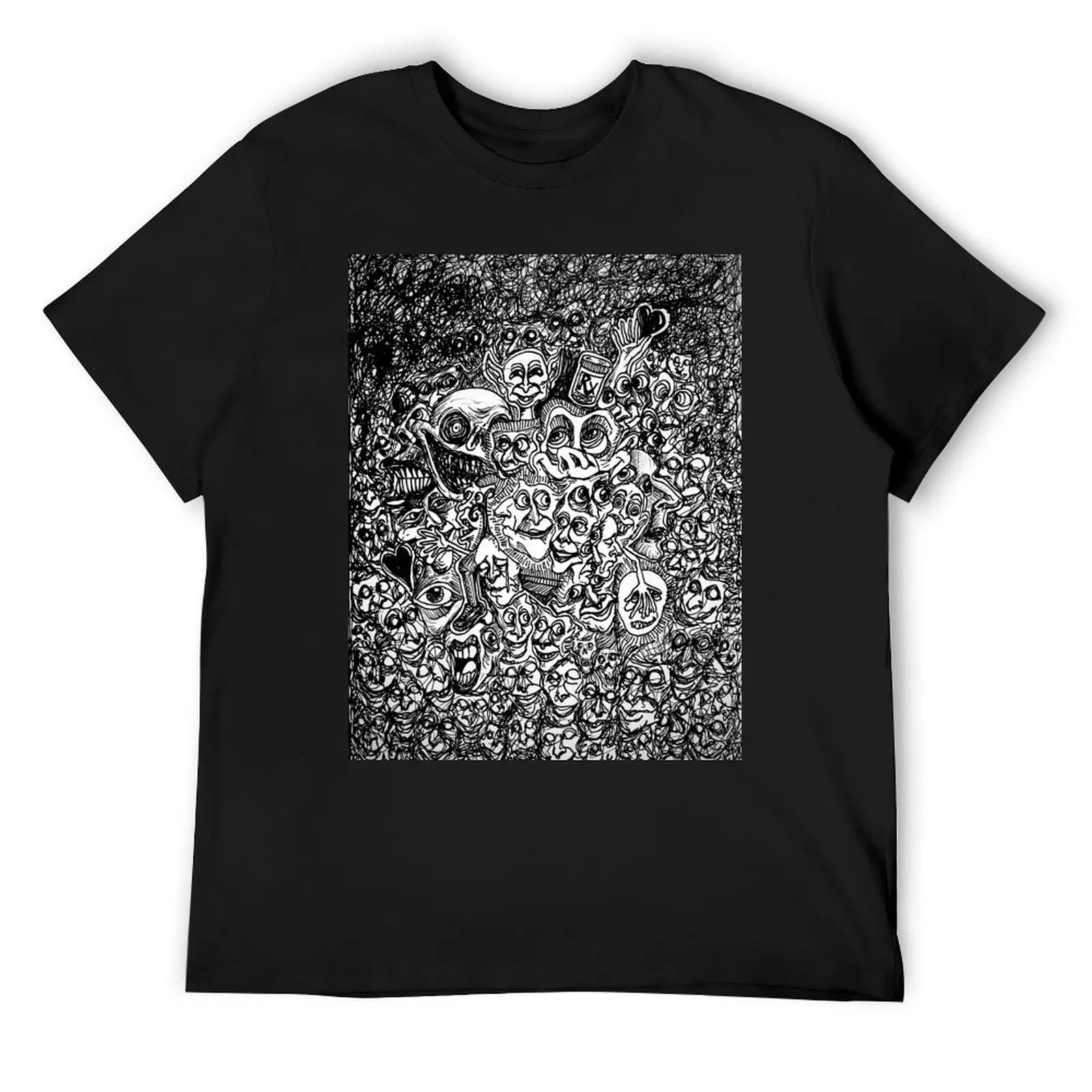 

All I Went Thru T-Shirt oversized graphic tee plus sizes heavyweights mens tall t shirts