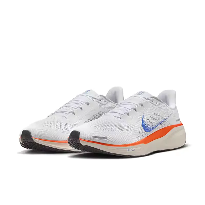 

Nike Pegasus 41 "Blueprint" Durable, Low-Cut Running Shoe for Men, White, Blue, Orange HF0013-900
