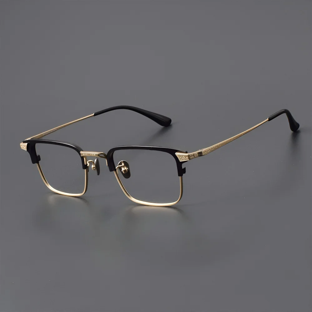 2024 New in Metal Eyeglass Frame Leading Fashion and High Quality Men's and Women's Anti Blue Light Glasses Prescription Glasses