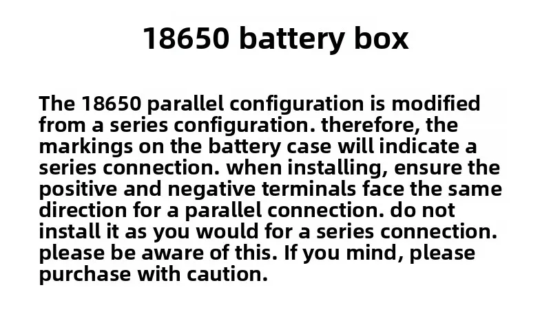 1 Stück 18650 Batteriehalter 2/3/4 Zellen Lithium-Serien- und Parallelschaltung mit Kabel USB-Stromanschluss Bank DC – Detail 1