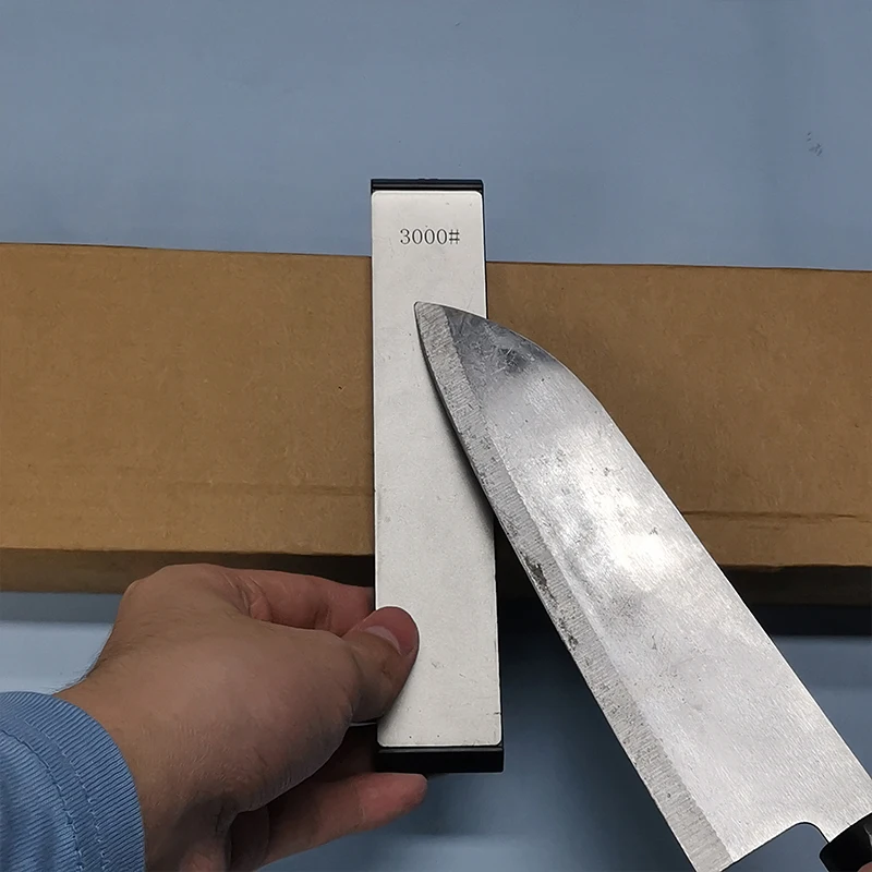 160x30mm Large Size Diamond Sharpening Stone 80-3000# Grit Professional Knife Grinder for Kitchen & Woodwork DIY
