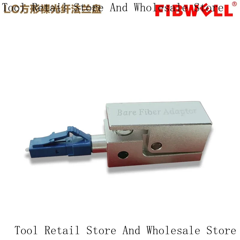 LC Square Bare Fiber Flange Temporary Splicing Adapter OTDR Test Coupler 126/130/230/400U
