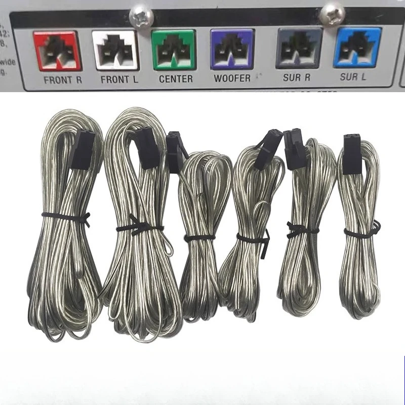 Câble Audio pour Home cinéma, ancien modèle, amplificateur, câble de connexion de haut-parleur pour Samsung Sony Pioneer Kenwood JVC