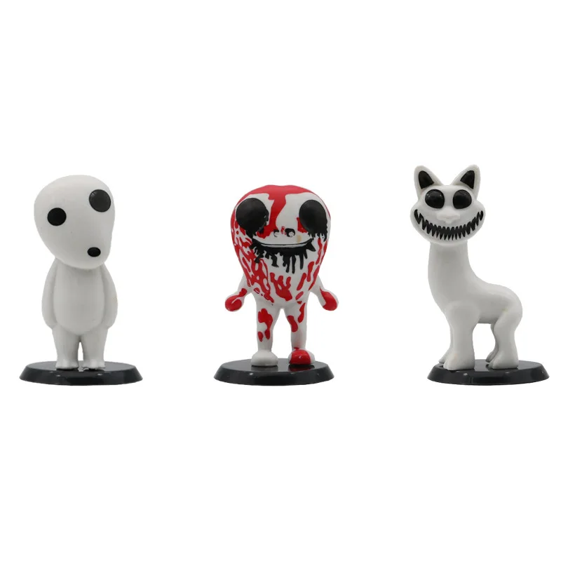 Set 6 Figure Zoonomaly Da Collezione - Action Figure Horror Game, PVC 13cm - Regalo Per Fan