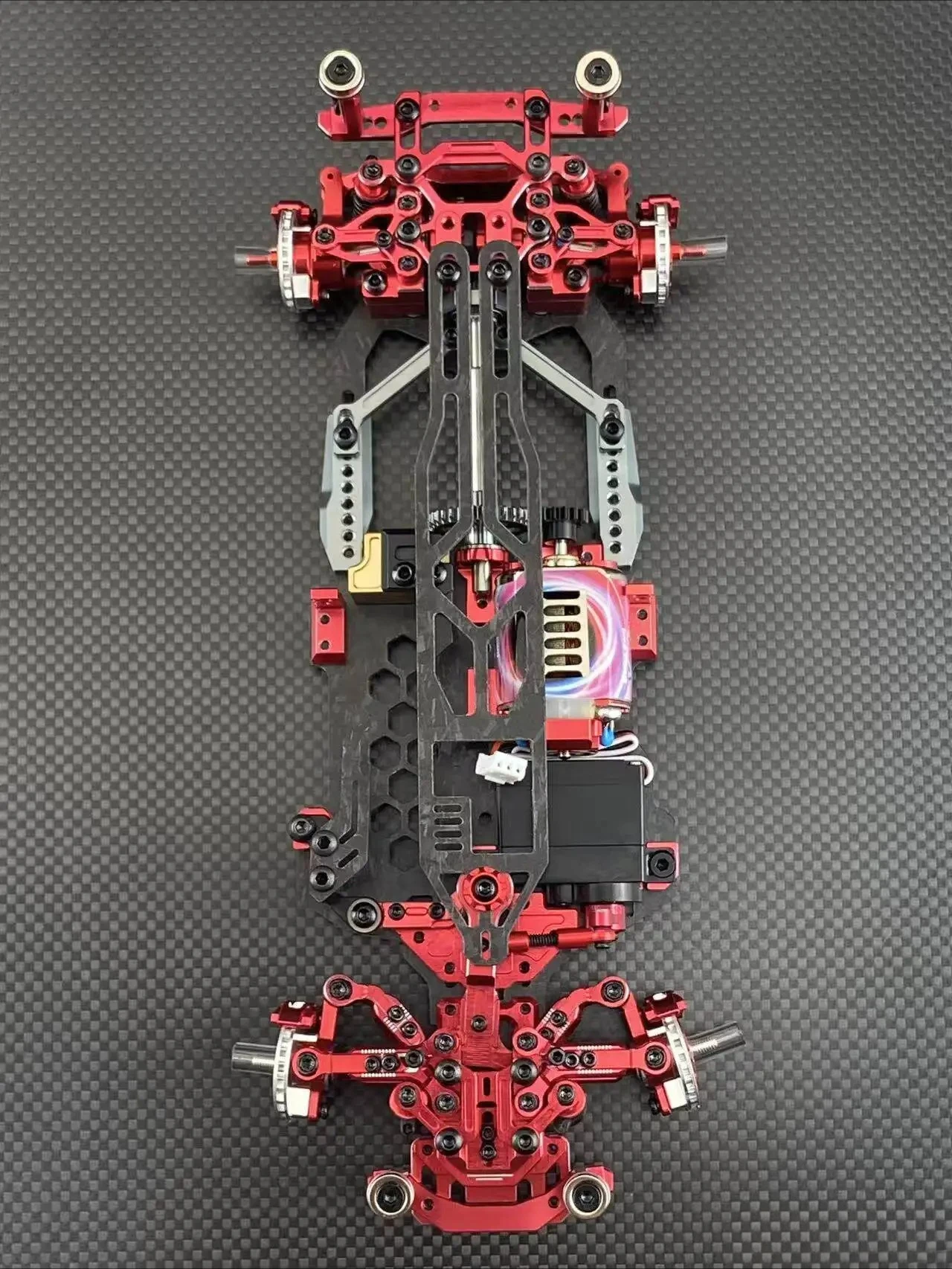 DZ01 Rear-wheel Drive Drift Mosquito Car Extended Wheelbase Modification 1 To 24 for Magnetic Suction