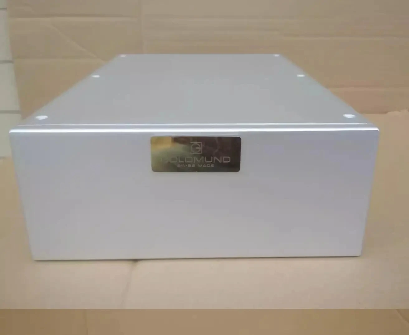 JY293 SILVER Full aluminum chassis Preamplifier case Power amplifier enclosure 216X90X308mm