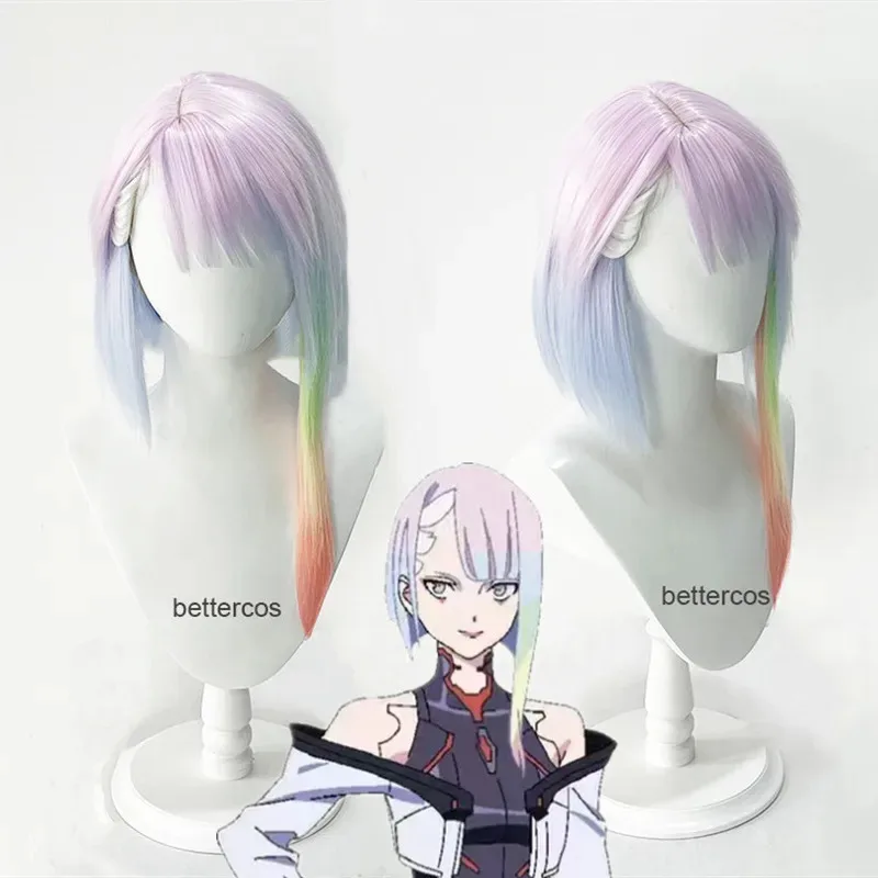 

Аниме Edgerunners Lucy Косплей Парик Аниме: Edgerunners Косплей Lucyna Kushinada Косплей Многоцветные парики для волос