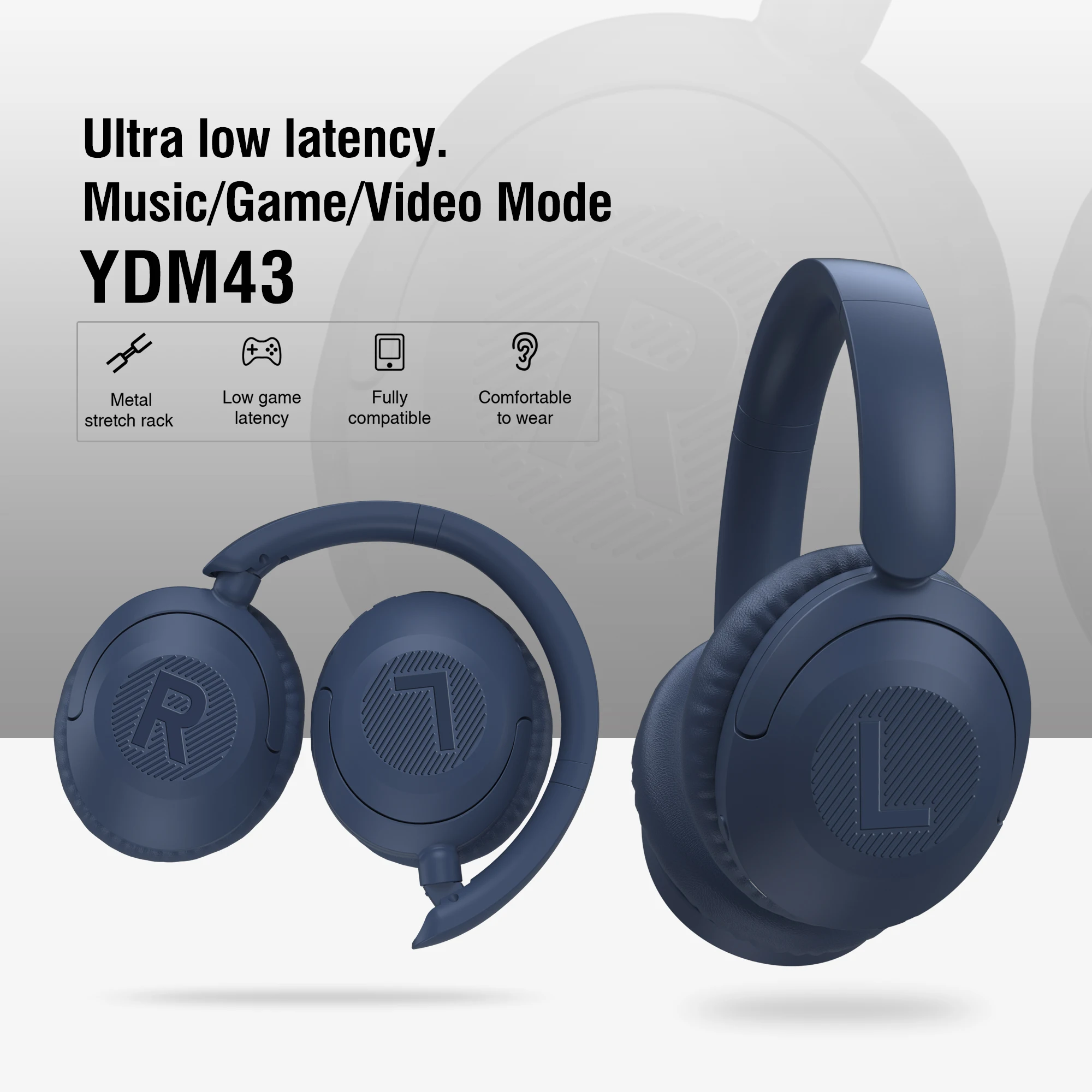 Neuankömmling Sport drahtlose Kopfhörer mit Mikrofon knopfs teuerung HiFi-Stereo-Sound Bluetooth 5,3 Tws Kopfhörer Bluetooth-Headset