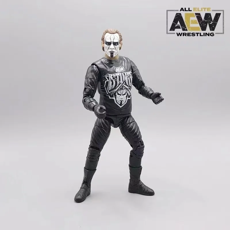 STING LUMINARIES WWE/AEW /WWF/WCW Rare Collection PVC All Elite Wrestling Matched Collection Series Action Figures 6'