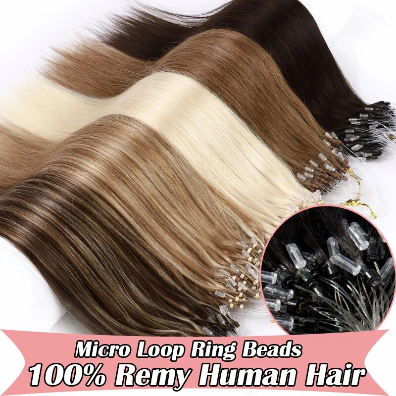 human-remy-hair-micro-loop-hair-weft-14inch-straight-4-p4-27-hair-wig-increase-hair-density-body-party-use-wholesale