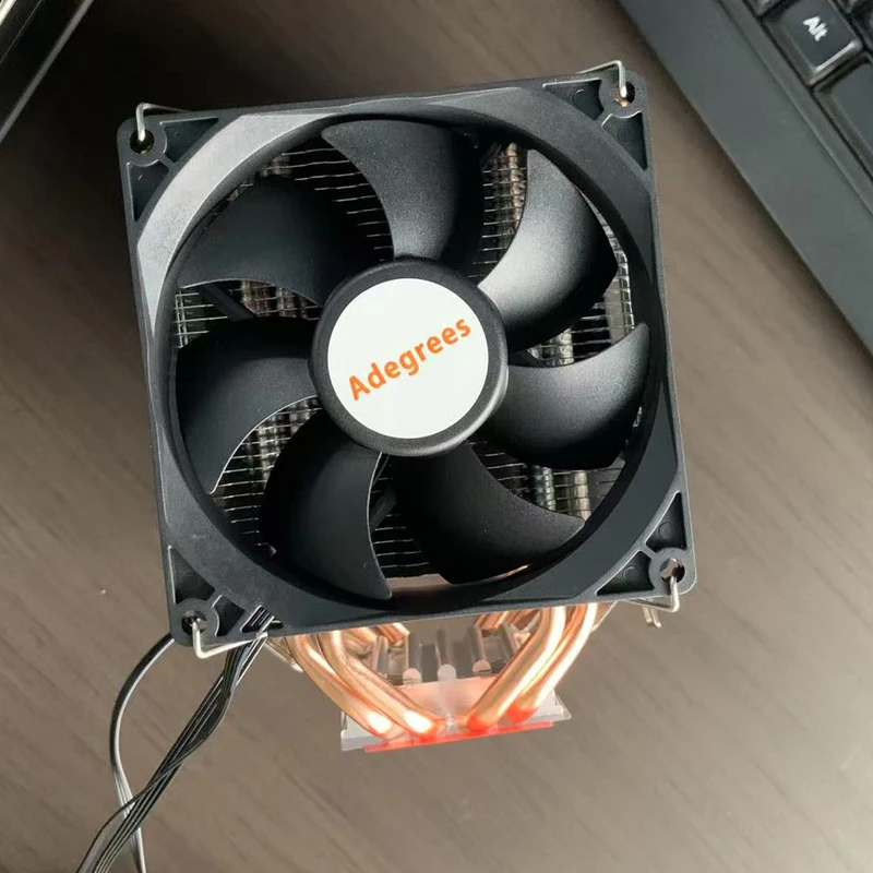 X99 CPU Pendingin Berpendingin Udara 4 Pipa Panas Radiator Prosesor PC untuk Intel LGA 1366 1700 1200 1150 1151 1155 2011 X79 AMD AM3 AM4 AM5
