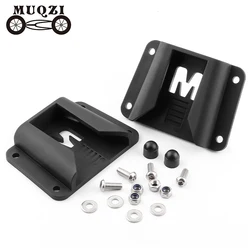 MUQZI Bike Bag Front Carrier Mount Adapter Front Bag Block Carrier Bracket with Screws for Brompton Folding Bike Accessories