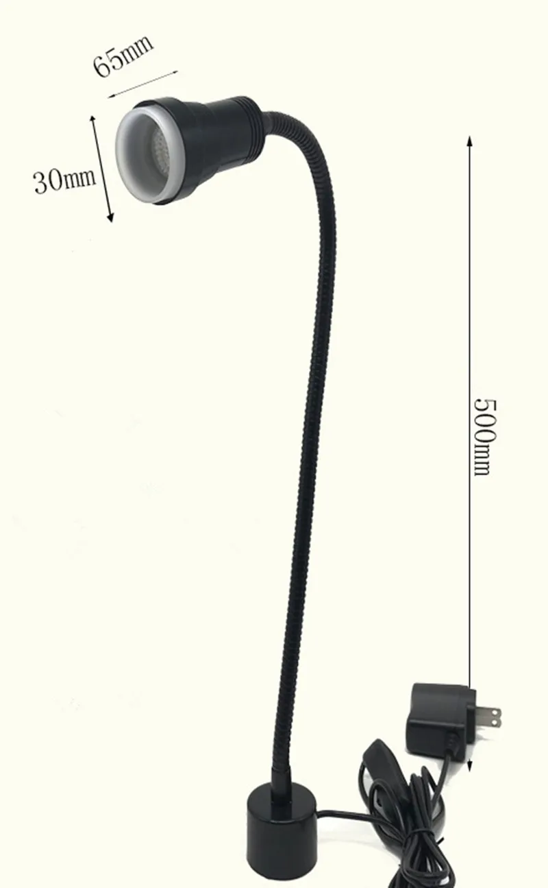 Led machine lamp Work lamp magnet hose lamp CNC punch milling machine lathe lamp 220V 24V