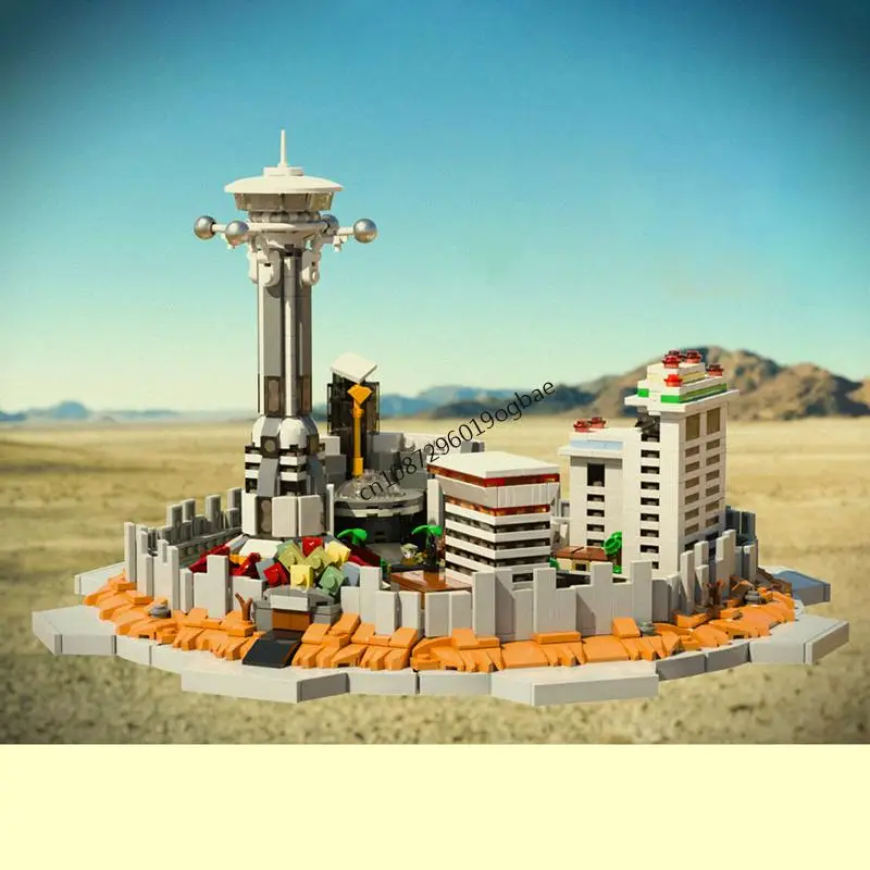 

New 1846Pcs City Hot Selling Street View Moc New Vegas The Strip Model Custom Puzzles Diy Creative Ideas Kids Toys Birthday Gift