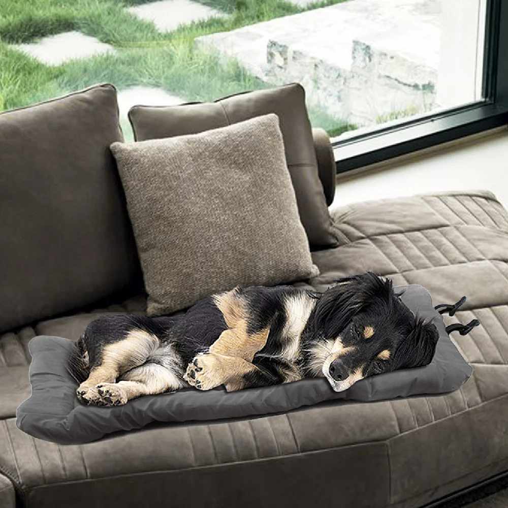 Портативная водонепроницаемая противоскользящая подушка для кровати для домашних животных, моющийся складной коврик для сна для собак, подушка для кровати для собак, уличное одеяло, товары для домашних животных