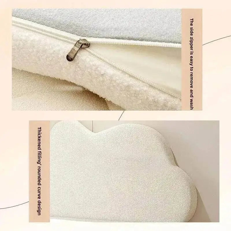 Creative Cloud Shape Bed Headboard Soft Backrest Cushion Anti-collision Pillow for Bedroom Tatami Modern Decor Home Furniture image 4