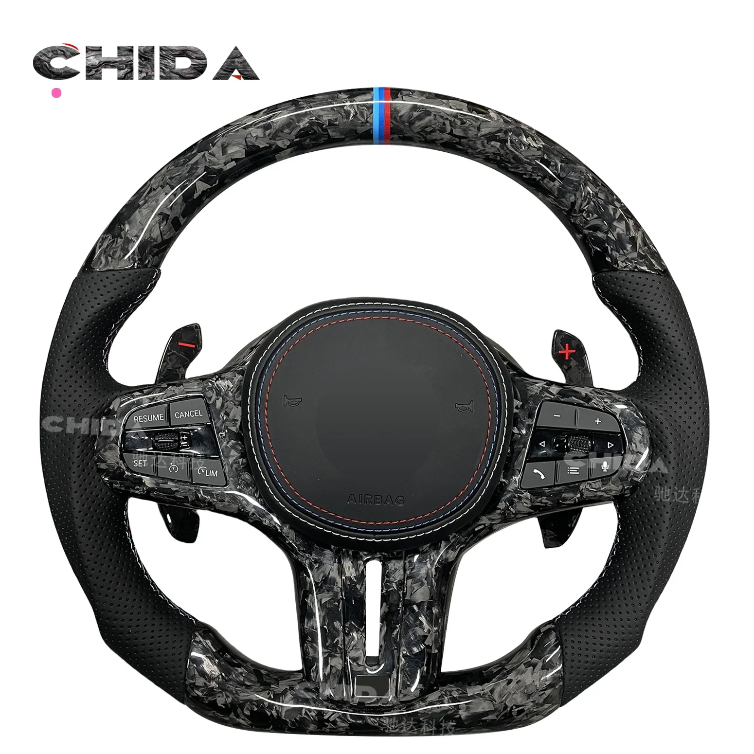 

Custom Forged Carbon Fibre Steering Wheel G Chassis Perfect Fit for BMW 3 Series G80 G82 G87 G20 F90 F91 F94 F95 F96 F97 M4 M5
