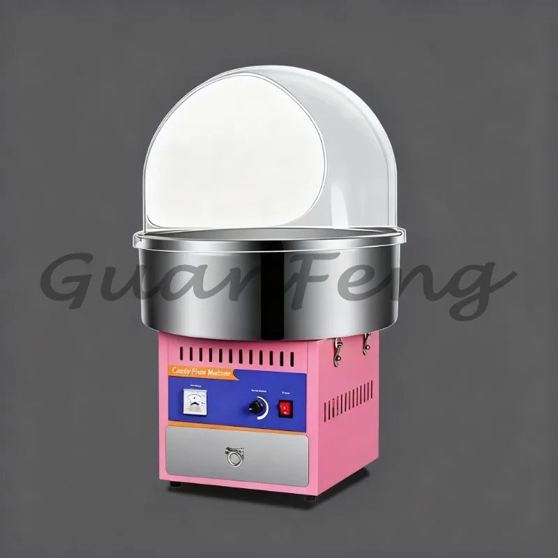 Acrylic Dust Cover for Commercial Cotton Candy Machine, Dustproof & Sanitary Protective Machine Cover