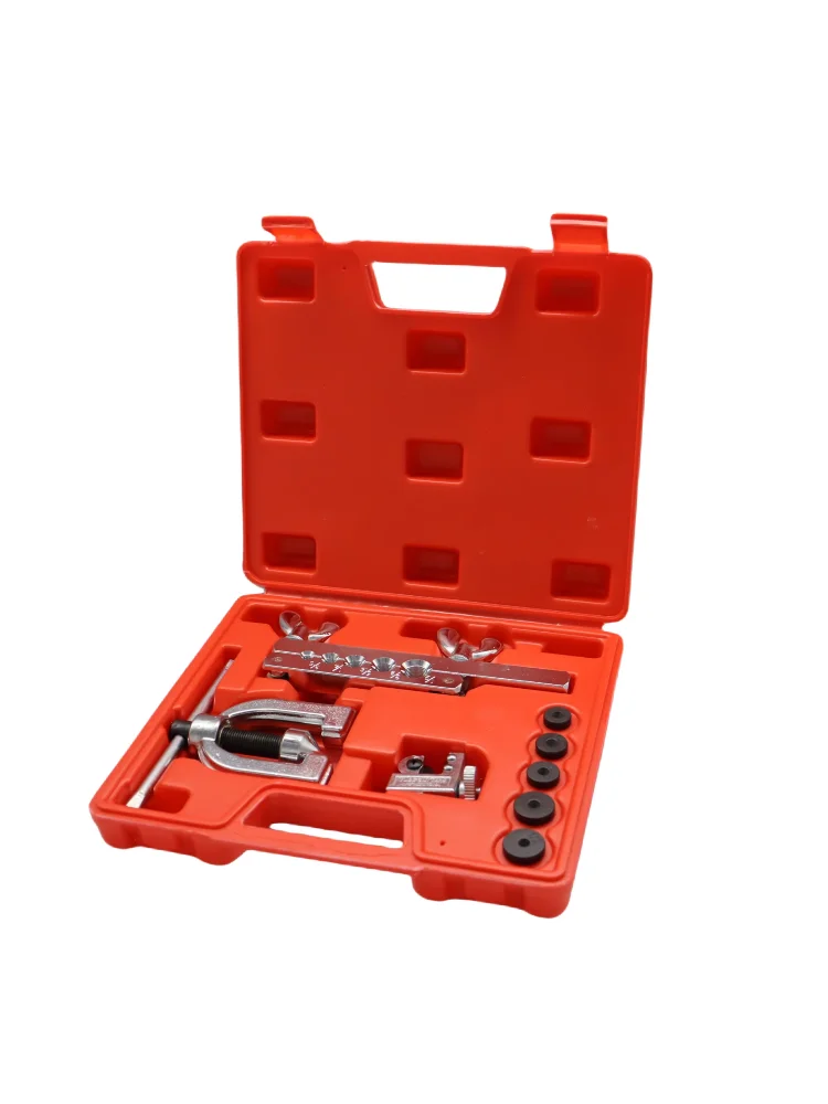 Copper Tube Pipe Flaring Tool Expander with Jig 3/16in 1/4in 5/16in 3/8in 1/2in Brass Aluminum Tube Tubing Flare Tool Set