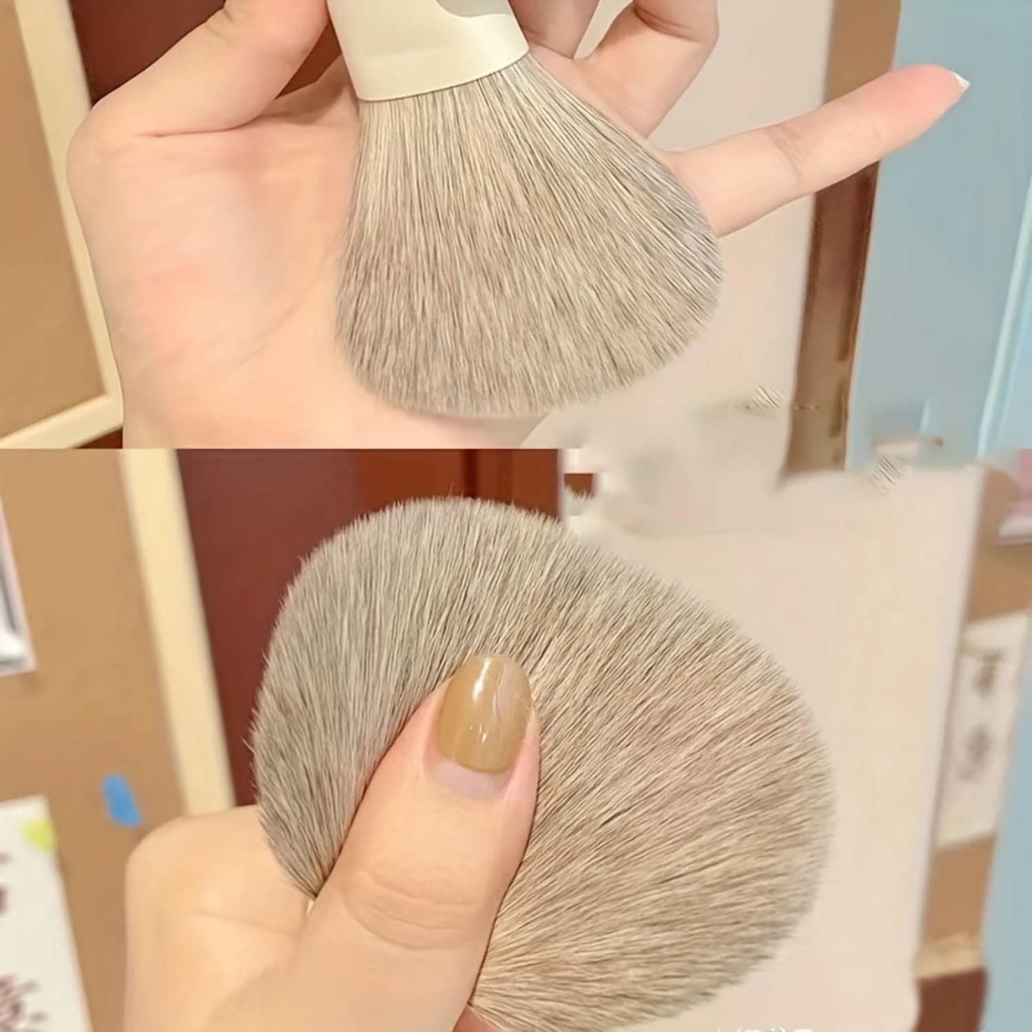 

Soft Fluffy Makeup Brushes Set Kit for Foundation Eye Shadow Concealer Blush Brush Skin Friendly Ideal for Makeup Beginner Stude