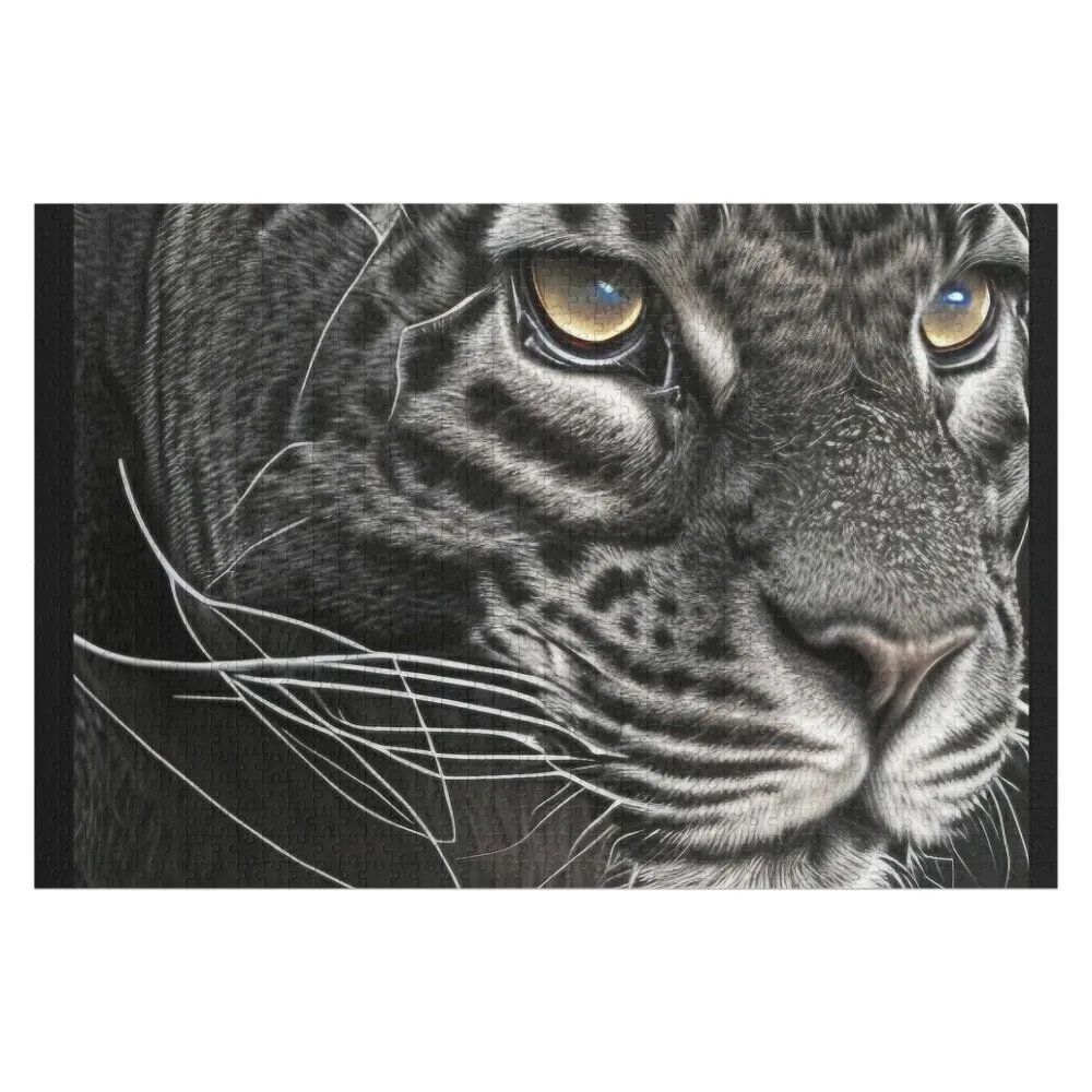 

Пазл Majestic Black Leopard на заказ, детский подарок, произведения искусства, персонализированная детская игрушка, фото, персонализированные подарки, головоломка