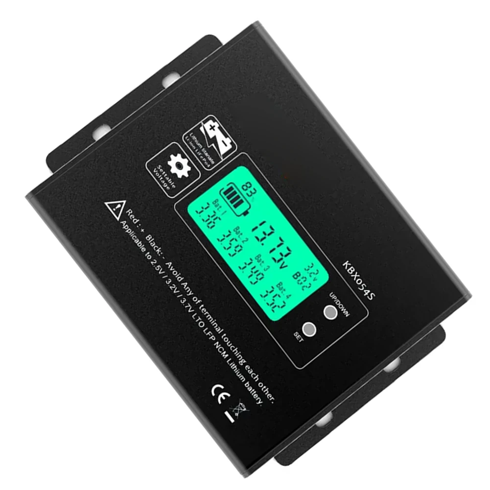 

Lithium Battery Equalizer Battery Equalizer 1-Meter Extension Cable 4S Battery Connection Aluminum Alloy Shell