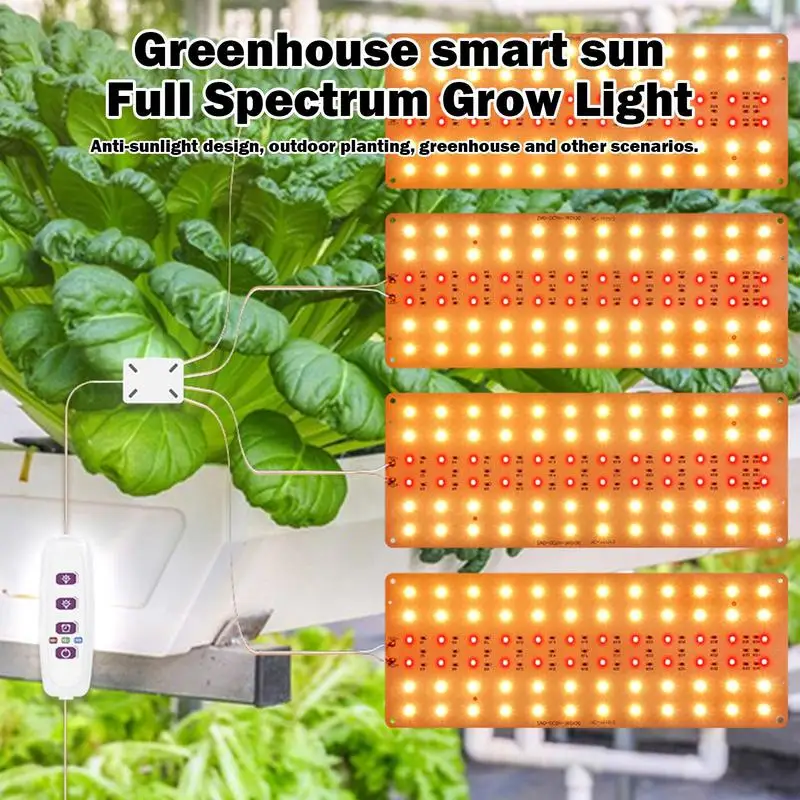 Indoor Plant Grow Light LED Full Spectrum Sunlight Grow Lamp Auto On/Off Grow Light Bulb Dimmable Grow Light For Indoor Plants