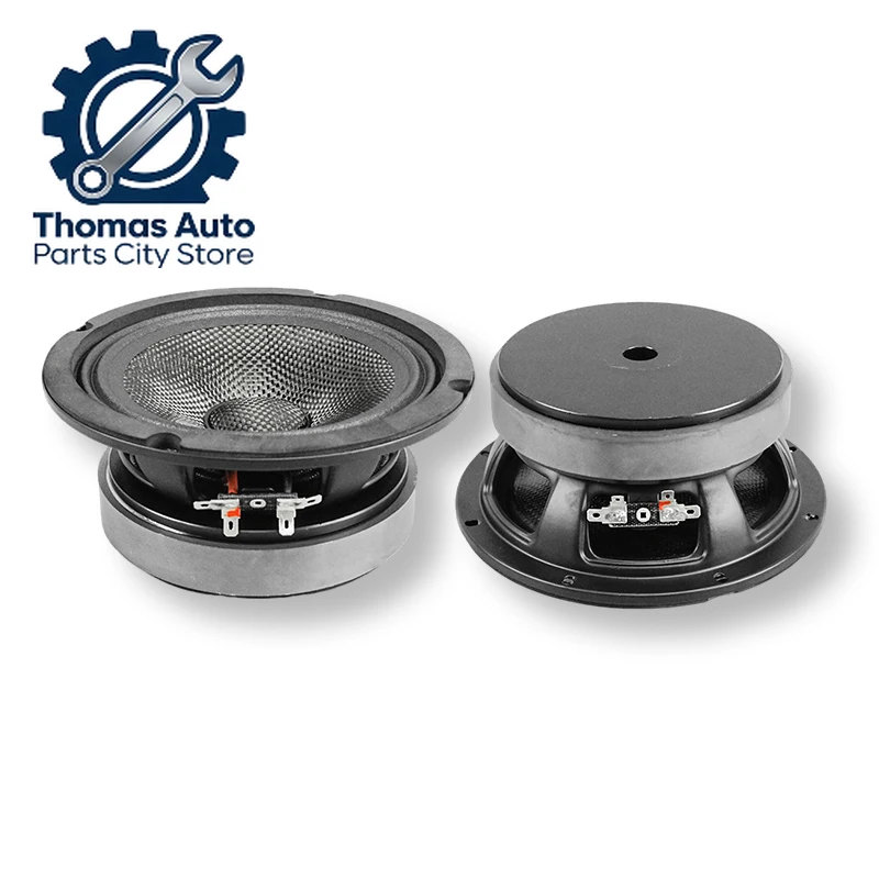 

6.5 Inch Mid-range Speaker For Pro Audio Midrange Speaker With 4 Ohm 200W With Carbon Fiber Cone For Car Audio