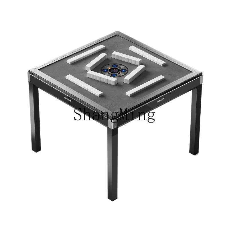 

SM new high-end mahjong table living room bedroom simple wind automatic mahjong machine home