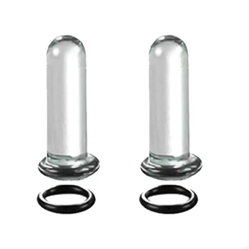 Stabiles Glasohr -Dehnungs -Set -Stecker für Ohrenmessgeräte mit einzelnen -Expander -Schmuck für Körperpiercing – Detail 7
