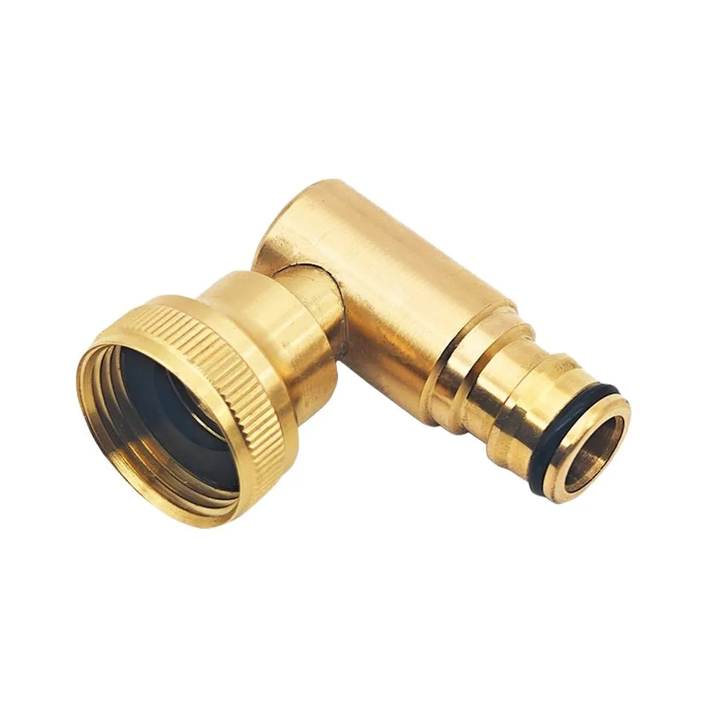Copper Brass Hose Connector Brass Hose Connector For Garden Robust Brass Construction Weather Resistant Fit Copper