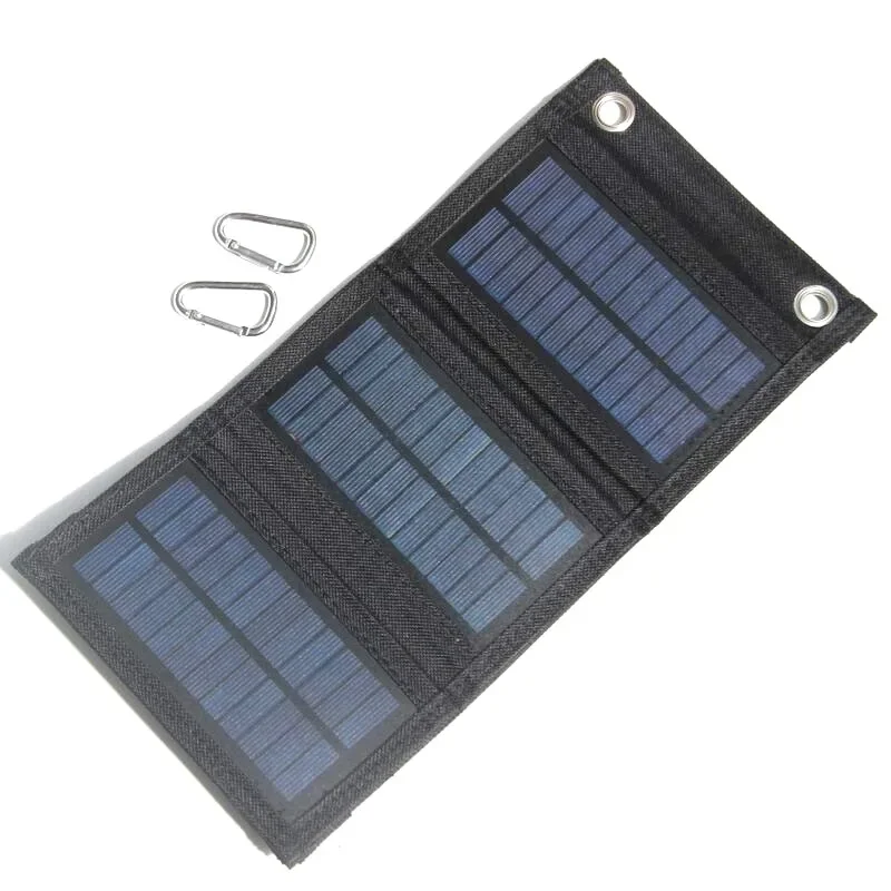 30W/50W/70W/80W Solar Panel USB 5V Foldable Solar Charger Waterproof Solar Cell Portable Outdoor Mobile Power for Camping Hiking