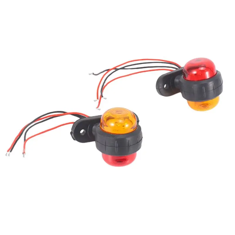 

10Pcs Truck Trailer LED Lamps 24V Car Side Marker Lights Warning Signal Side Marker Light