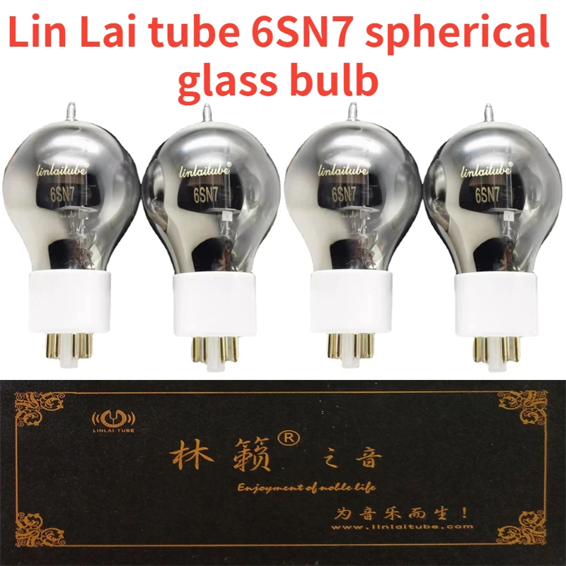 

6SN7 Linlai Tube Replaces 6H8C/6N8P/CV181/5692 Manufacturer's Precision Matching High-fidelity Power Amplifier Tube