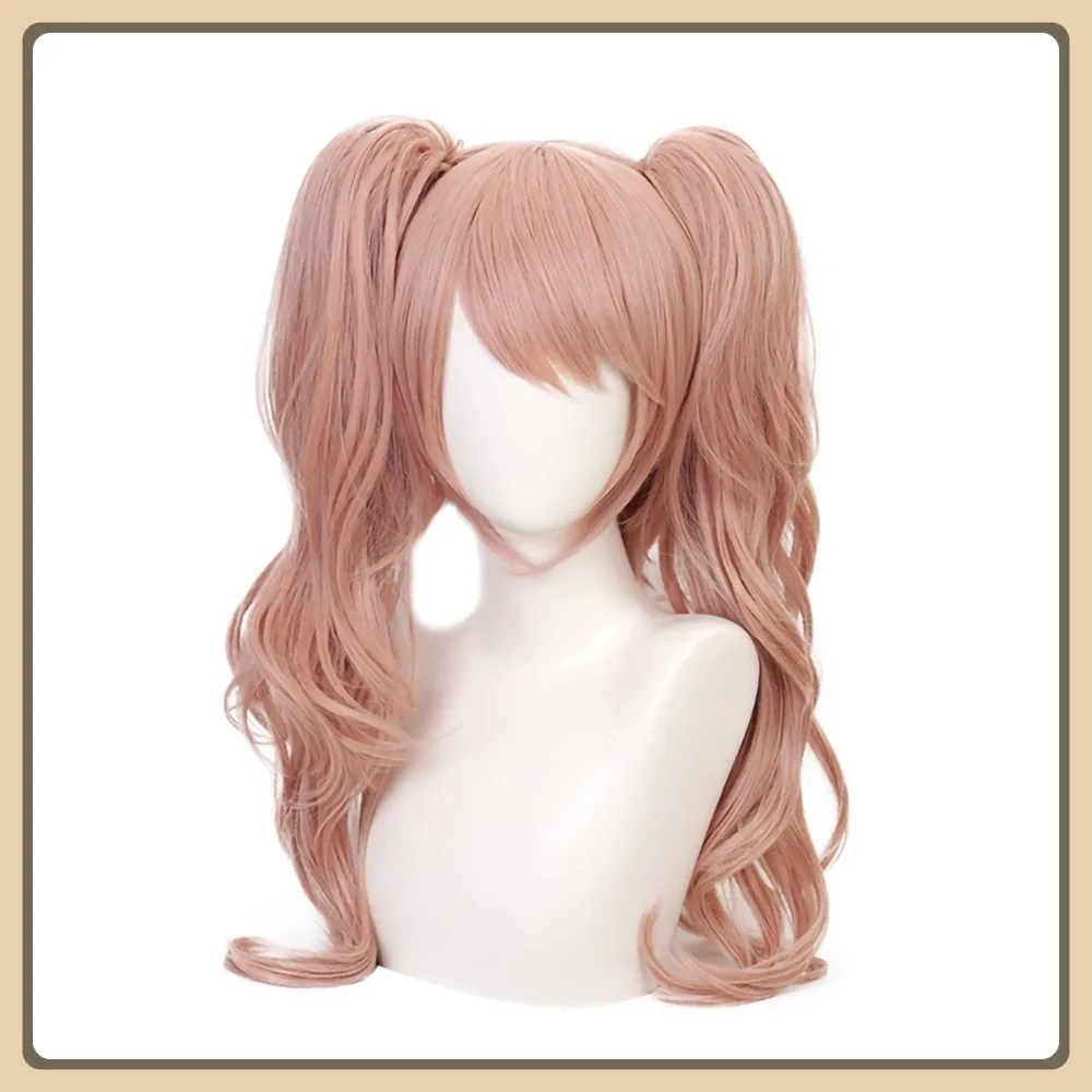 

Mid-jade Wig Store Danganronpa Junko Enoshima Cosplay Wig Anime Game Role-playing Costume Halloween Costume Props Synthetic Hair