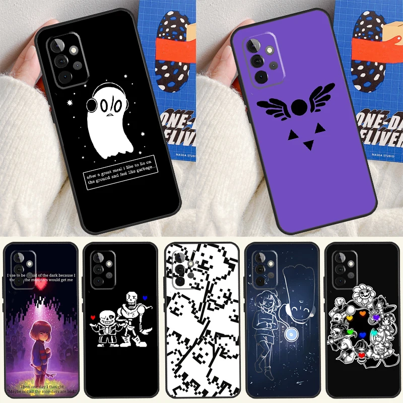 Game Undertale Case For Samsung Galaxy A34 A54 A14 A13 A51 A71 A53 A33 A73 A12 A22 A32 A52 A72 A52S Coque