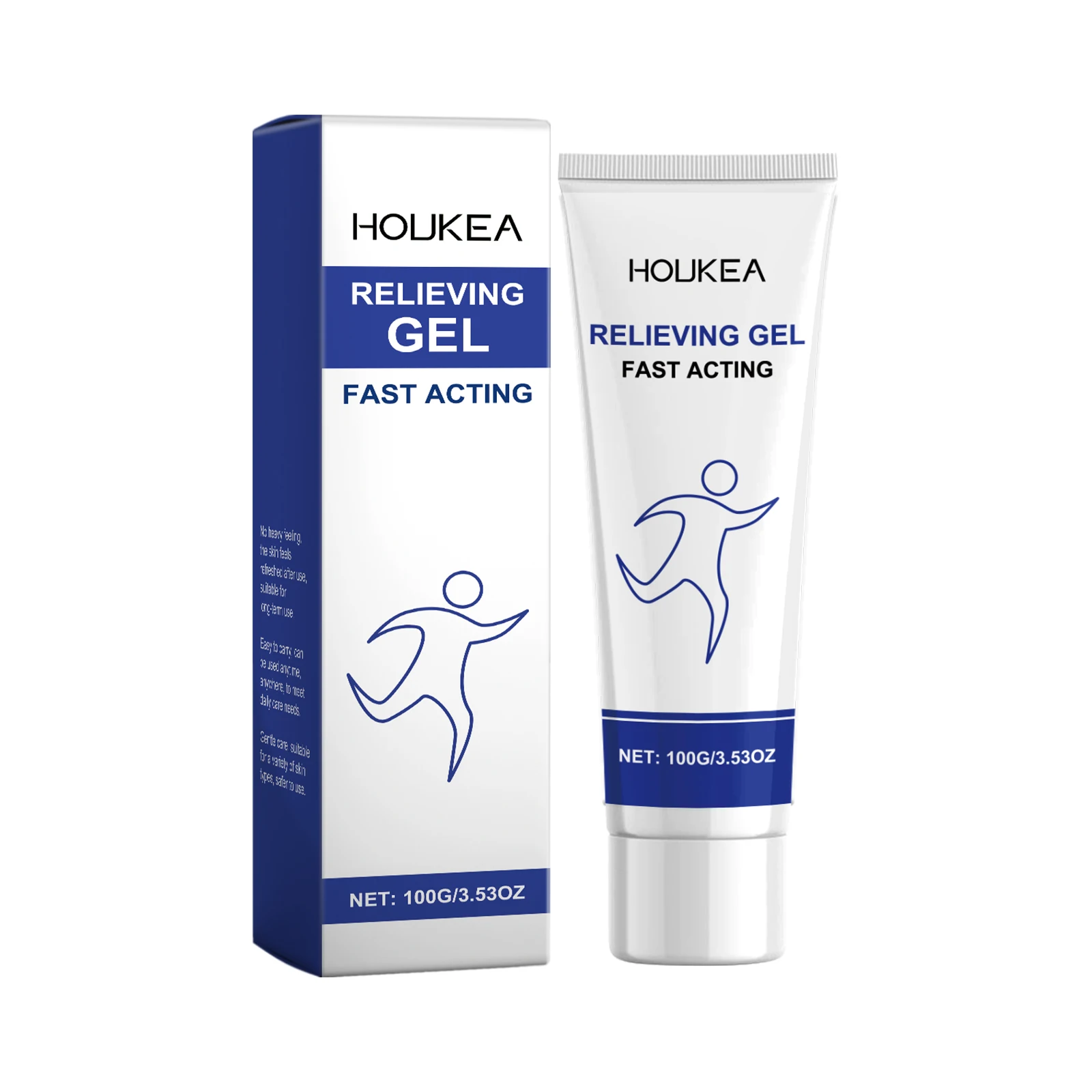 HOUKEA Relieving Gel-Soothing gel for joints, knees, elbows, and shoulders – daily topical application for gentle care