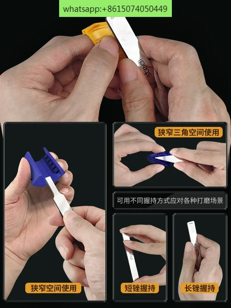 Gundam model glass file 10000 mesh washable figure nozzle sanding tool mirror polishing artifact