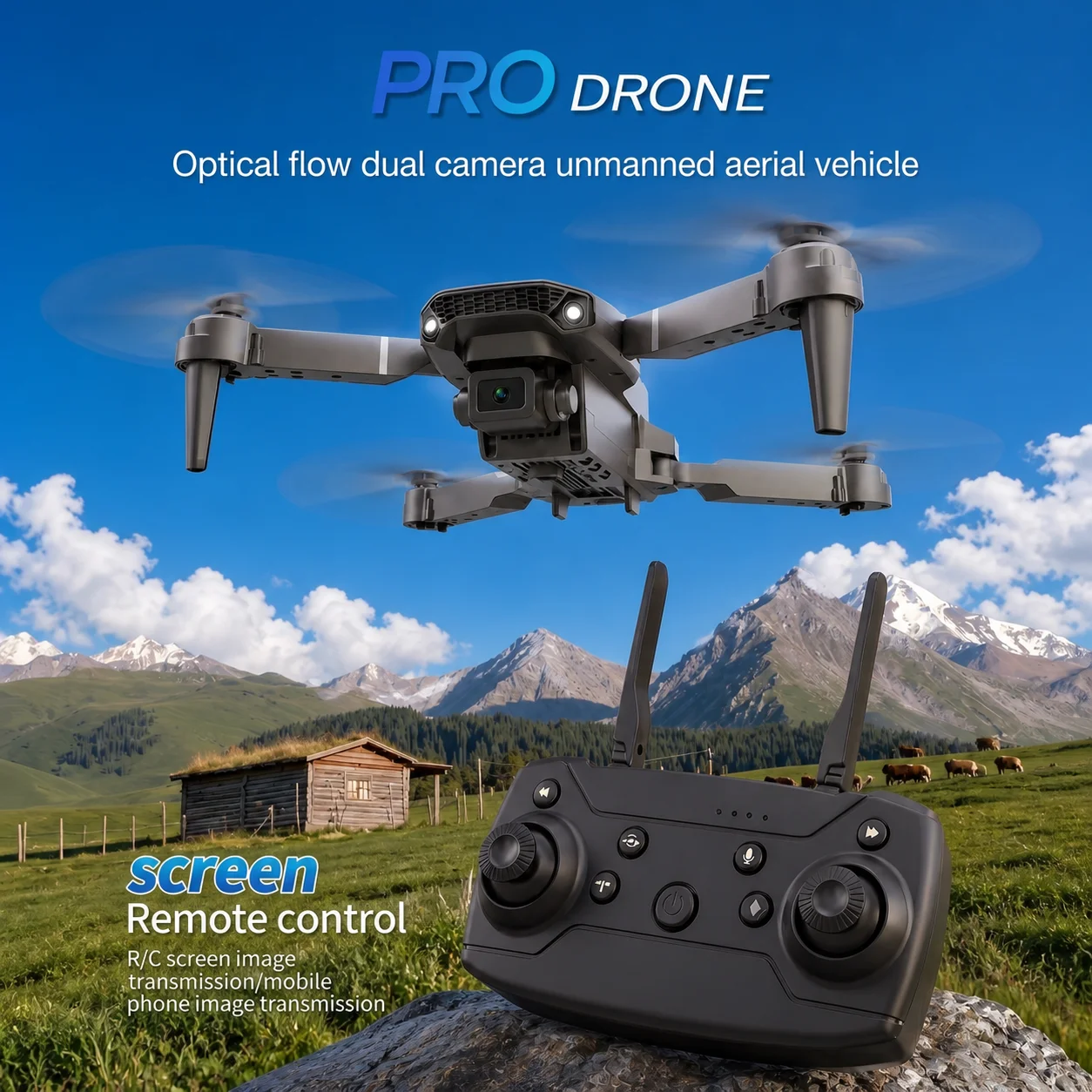 Drone Ae Rc - 2026 E88 PRO MAX – składany