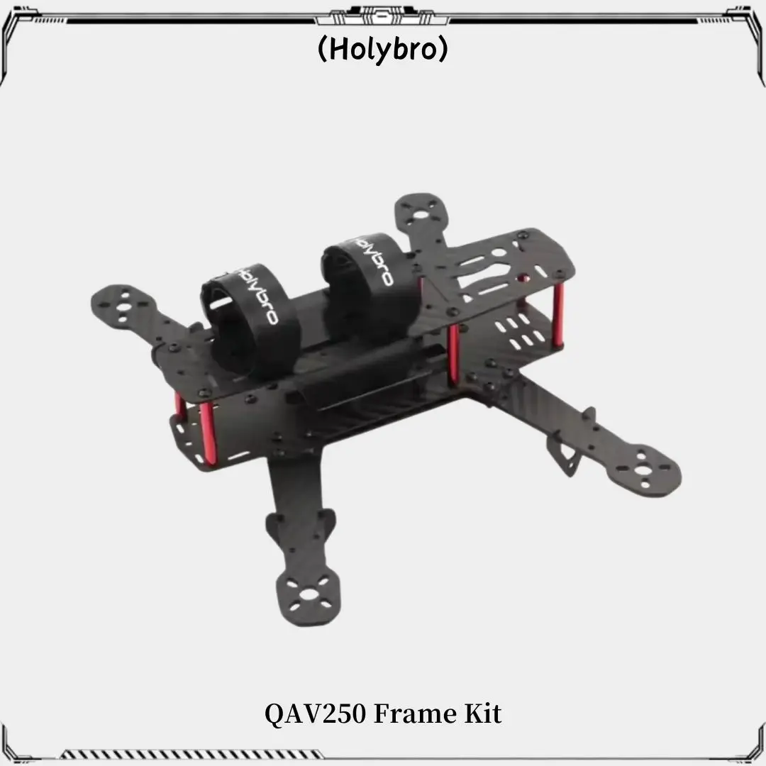 Holybro QAV250 Frame Kit Compatible Pixhawk 6C mini Flight Controller 2207 KV1950 Brushless Motor 20A ESC For RC FPV Drone