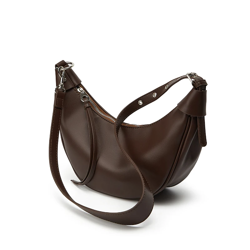 

The Classic, Versatile, Trendy, and Stylish Crescent Bag Can Be Worn on One Shoulder or Cross-Body