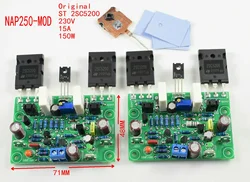 One Pair Assembled NAP250 MOD Power Amplifier Board Base On NAIM NAP250 Amp