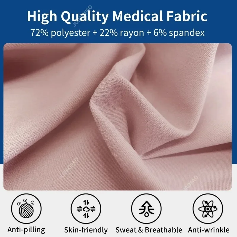 Spring Autumn Scrubs Uniform Hot Sale Custom Logo Long Sleeved Medical Hospital Sets Scrubs Woman Suit Veterinary Nurse Uniforms