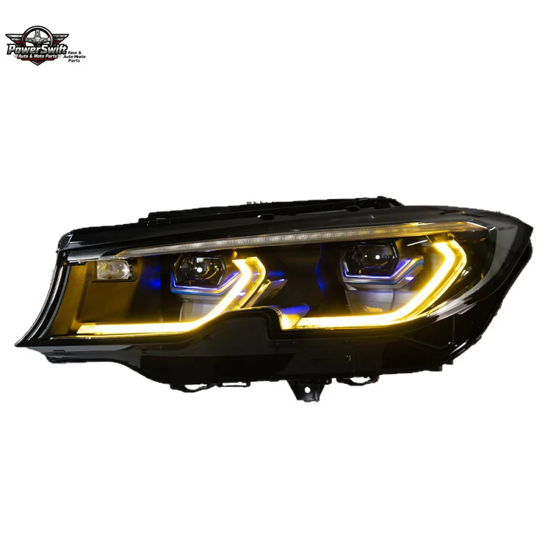 Suitable for 19-22 BMW G20/G28 Headlight Dual Color Front Lighting Four Low Eight Beam Benchmark High Configurat