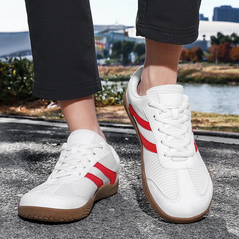 

2026 New Breathable Mesh Men Barefoot Wide-toed Shoes Brand Flats Soft Zero Drop Sole Wider Toe Sneakes Large Size