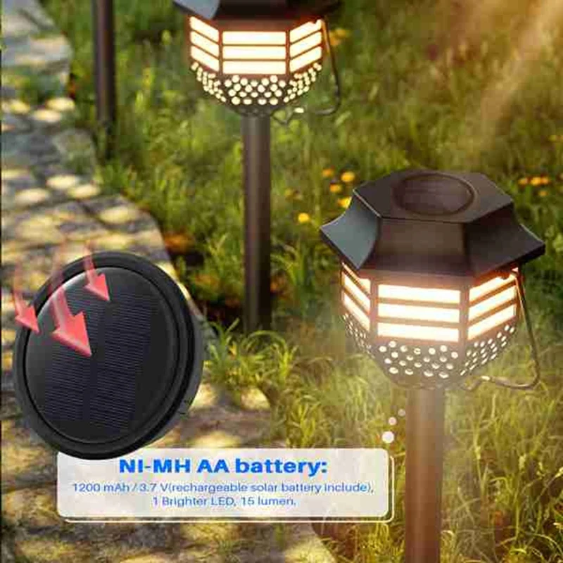 3 Pack Big Solar Light Replacement Top For Outdoor Hanging Lanterns, More Powerful More Energy Efficient