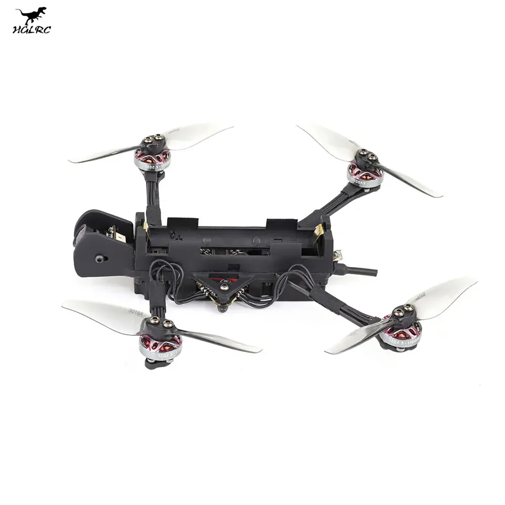 HGLRC Rekon3 1S 3inch Long Range 18650 Super Long Lasting FPV Drone SPECTER 10A AIO Caddx Ant 1202.5 KV11000 Motor